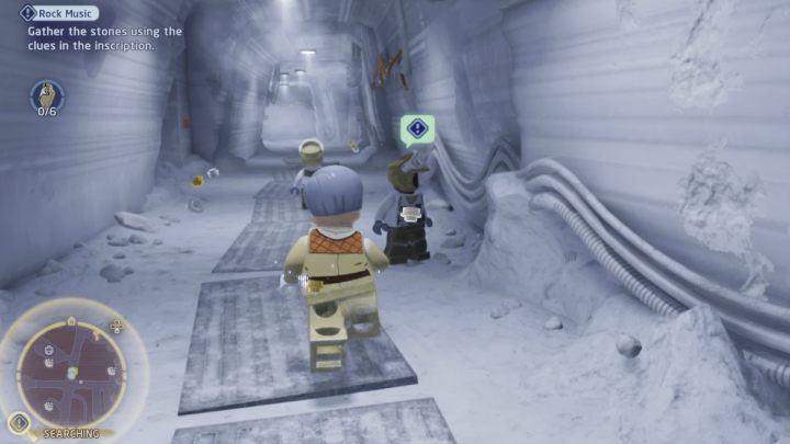 Der 1. Hinweis erzählt von Echo Base auf dem Planeten Hoth - LEGO Skywalker Saga: Rockmusik - Komplettlösung - Utapau - City of Pau - LEGO Skywalker Saga Guide
