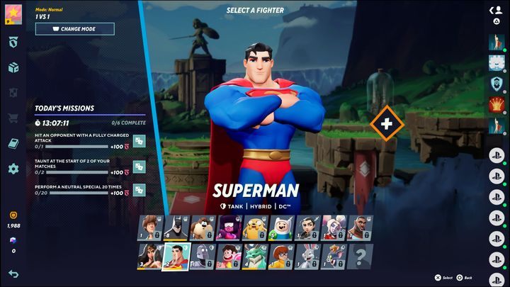 Superman hat eine Menge einzigartiger Dinge, die es Ihnen ermöglichen, einen Charakter vom Typ Panzer besser zu verstehen - MultiVersus: Startcharakter - Grundlagen - MultiVersus-Leitfaden