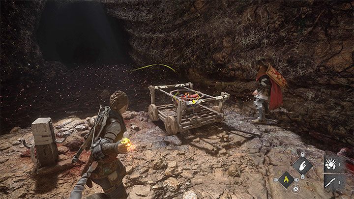 Sobald Sie an der ersten Höhle vorbei sind, werden Sie in der Ferne ein Schiffswrack bemerken – dies ist Ihr neues Ziel – Plague Tale Requiem: Kapitel 7, Überqueren Sie den Strand – Komplettlösung – Kapitel 7 – Schwerverbrecher – A Plague Tale Requiem Guide, Komplettlösung