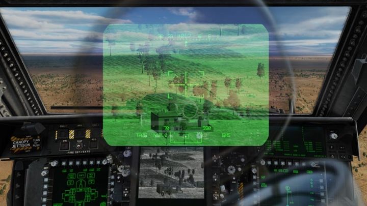 Drücken Sie die SLAVE-Taste am rechten Griff (RHG) oder dort, wo Sie sie in den Steuerungseinstellungen zugewiesen haben - DCS AH-64D Apache: Sichtquelle und Erfassungsquelle - Systeme und Sensoren - DCS AH-64 Apache Guide