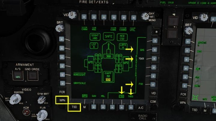 Der Pilot hat weder TEDAC noch die Möglichkeit, die TADS-Kamera zu steuern, daher spielt die "Erfassungsquelle" hier eine etwas andere Rolle - DCS AH-64D Apache: Sichtquelle und Erfassungsquelle - Systeme und Sensoren - DCS AH-64 Apache Guide