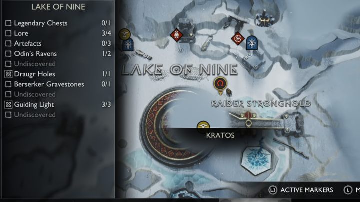 8 - God of War Ragnarok: Lake of Nine, Midgard - Geheimnisse, Sammlerstücke - Midgard - God of War Ragnarok Guide