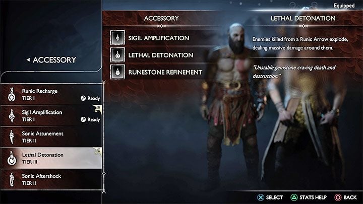 Sie können Freyas Outfit ändern, aber dies ist eine kosmetische Änderung und wirkt sich nicht auf die Statistiken der Heldin aus - God of War Ragnarok: Fähigkeiten und Ausrüstung der Gefährten - Atreus, Freya - Charakterentwicklung - God of War Ragnarok Guide