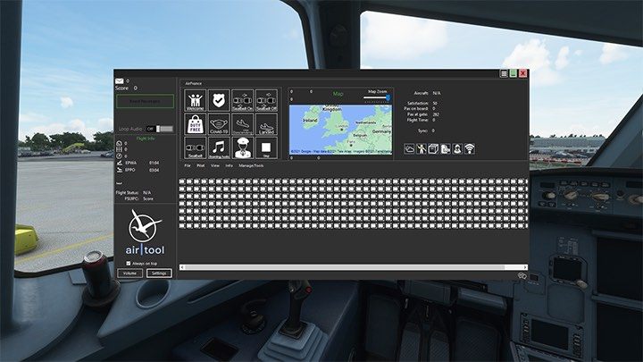 Ein kleines Add-On namens LukeAirTool ermöglicht es Ihnen, sich bei Langzeitflügen in Passagierflugzeugen um etwas zu kümmern - Microsoft Flight Simulator: Liste der besten Mods - Grundlagen - Microsoft Flight Simulator 2020 Guide