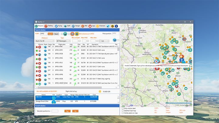 Neofly ist eine externe Anwendung, die unsere Flugdaten vom Flugsimulator abruft – Microsoft Flight Simulator: Liste der besten Mods – Grundlagen – Microsoft Flight Simulator 2020 Guide