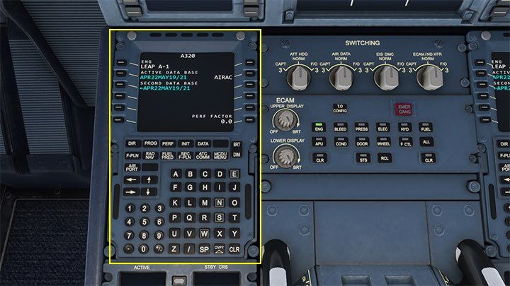 The first is MCDU - Multipurpose Control and Display Unit - Microsoft Flight Simulator: Cockpit of a passenger aircraft - Passenger aircraft - Microsoft Flight Simulator 2020 Guide
