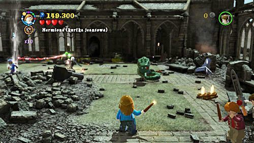 Wir gehen zurück zum Kampf vor dem Schloss - Harry Potter Jahre 5-7: Der Fehler im Plan - Jahr 7 - LEGO Harry Potter Jahre 5-7 Leitfaden