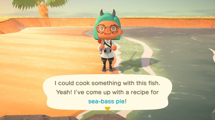 Sie erhalten die Essensrezepte, wenn Sie die App „Be a Chef – ACNH 2.0: Cooking – Basics – Animal Crossing New Horizons Guide“ freischalten