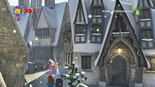 Verlasse die Drei-Besen-Kneipe und folge dem Pfad nach links – Harry Potter Jahre 5-7: Tokens – Hogwarts, Teil 1 – Tokens – LEGO Harry Potter Years 5-7 Guide