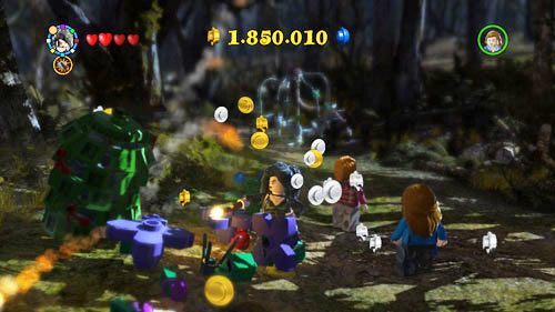 Finde getrocknete Pflanzen auf der rechten Seite des Platzes – Harry Potter Jahre 5-7: Tokens – Lager – Tokens – LEGO Harry Potter Years 5-7 Guide