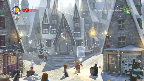 Ein gefrorener Schüler steht nicht weit vom Eingang zum Pub – Harry Potter Jahre 5-7: Schüler in Gefahr, Teil 1 – Andere Sammlerstücke – LEGO Harry Potter Jahre 5-7 Leitfaden