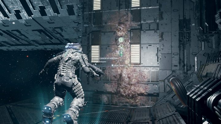 Du kannst jetzt nach rechts oder links fliegen - Dead Space Remake: Wie besiege ich Leviathan Remnant?  - Bosse - Dead Space Remake Guide