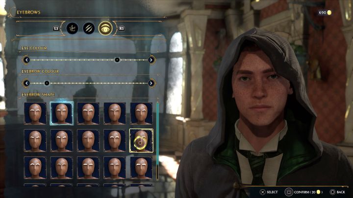 Die verfügbaren Optionen sind: - Hogwarts Legacy: Können Sie Ihr Gesicht und Ihre Frisur ändern, nachdem Sie das Spiel gestartet haben?  - Hauptfigur - Hogwarts Legacy Guide