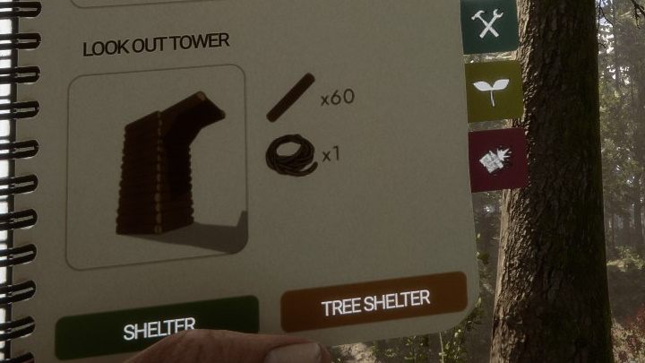 Dieses hohe Bauwerk dient als Aussichtspunkt und Fluchtpunkt vor den Mutanten – Sons of the Forest: Shelters – Ressourcen und Handwerk – Sons of the Forest Guide