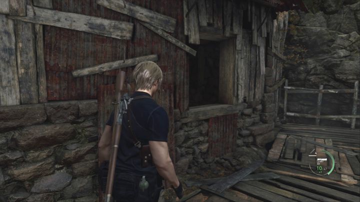 Der ideale Ort, um den Angriff abzuwehren, ist eine Hütte im nördlichen Tal - Resident Evil 4 Remake: Wie kann man die Talschlacht überleben?  - FAQ - Resident Evil 4 Remake-Leitfaden