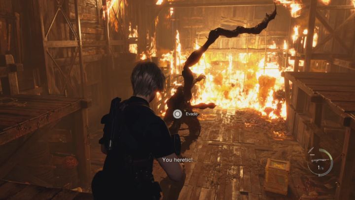 Mendez kann 2 Arten von Angriffen starten und Sie müssen unterschiedlich darauf reagieren - Resident Evil 4 Remake: Wie besiegt man Boss Mendez?  - Bosse - Resident Evil 4 Remake-Leitfaden