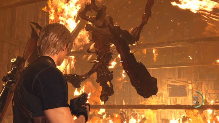 Mendez wird auf dich zustürmen und diesen Angriff mit einem starken Schwung beenden – Resident Evil 4 Remake: Wie kann man Boss Mendez besiegen?  - Bosse - Resident Evil 4 Remake-Leitfaden