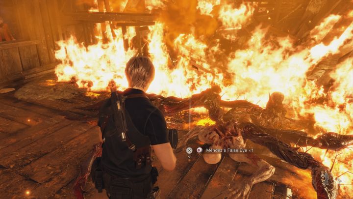 Nachdem Mendez genug Schaden genommen hat, sehen Sie sich eine Zwischensequenz seines Todes an – Resident Evil 4 Remake: Wie besiegt man Boss Mendez?  - Bosse - Resident Evil 4 Remake-Leitfaden