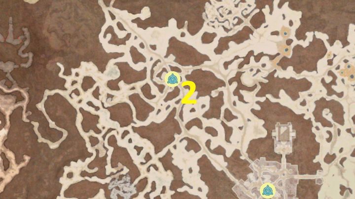 2 - Diablo 4: Wegpunkte-Karte - Fractured Peaks - Wegpunkte - Diablo 4 Guide