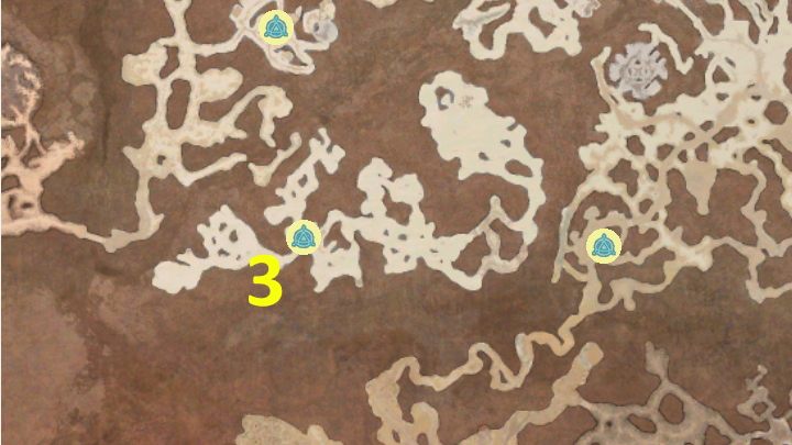 3 - Diablo 4: Wegpunkte-Karte - Fractured Peaks - Wegpunkte - Diablo 4 Guide