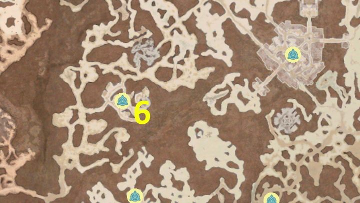 6 - Diablo 4: Wegpunkte-Karte - Fractured Peaks - Wegpunkte - Diablo 4 Guide