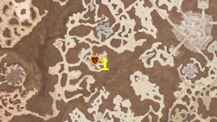 1 - Diablo 4: Strongholds Karte - Fractured Peaks - Strongholds - Diablo 4 Guide