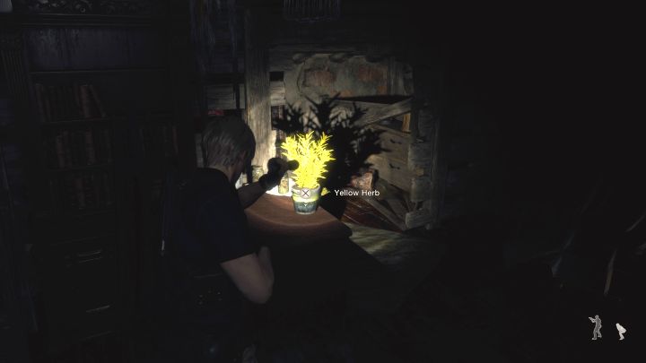 Auf dem Dachboden befinden sich mehrere Sammlerstücke – Yellow Herb ist eines davon – Resident Evil 4 Remake: Yellow Herb-Karte – Dorf – Geheimnisse – Resident Evil 4 Remake Guide