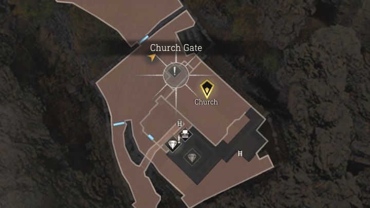 Sie können die Kirche während Ihres ersten Besuchs in diesem Teil des Dorfes nicht erkunden – Resident Evil 4 Remake: Zifferblätter und Kirchenpuzzle aus Buntglas – Rätsellösungen – Resident Evil 4 Remake Guide