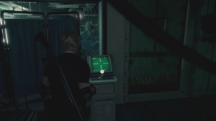 Wenn Sie in den Norden zurückkehren, sollte das Terminal aktiv sein – interagieren Sie mit ihm – Resident Evil 4 Remake: Elektronisches Schloss-Terminal-Rätsel in Dissektion – Rätsellösungen – Resident Evil 4 Remake-Anleitung