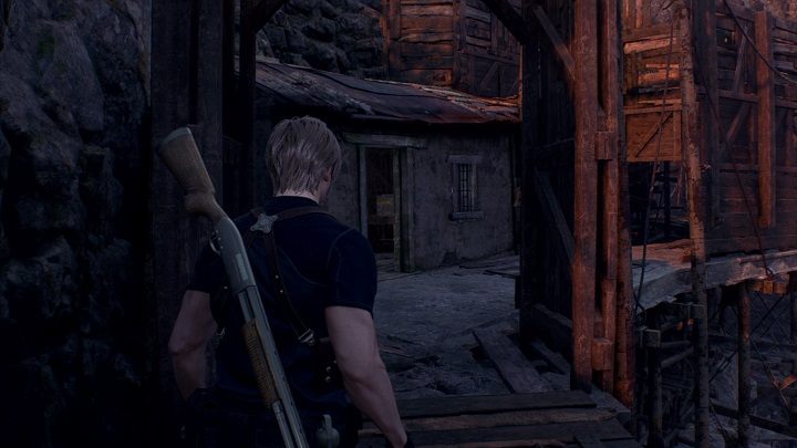 Um den Ort mit der zweiten Viper zu erreichen, müssen Sie die geschlossene Kirche passieren und zu einer Brücke gelangen, die über einem tiefen Abgrund hängt – Resident Evil 4 Remake: Viper Hunter – Requests – Resident Evil 4 Remake Guide
