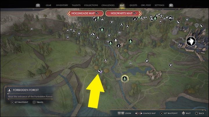 Interaktive Karte: Merlin Trials - North Hogwarts Region #2 - Hogwarts Legacy: North Hogwarts Region - all Merlin Trials - Merlins Trials - Hogwarts Legacy Guide