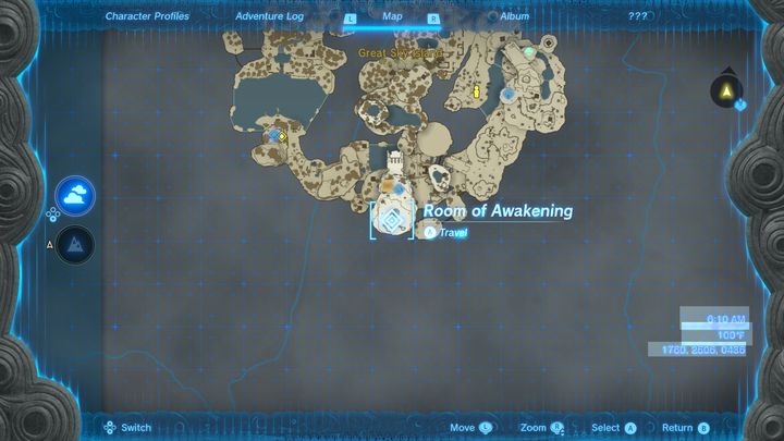 Dies sind auf der Karte markierte Orte, dank derer Sie sich zu diesem Ort teleportieren können – Zelda Tears of the Kingdom: Interaktive Karte – Grundlagen – Zelda Tears of the Kingdom Guide