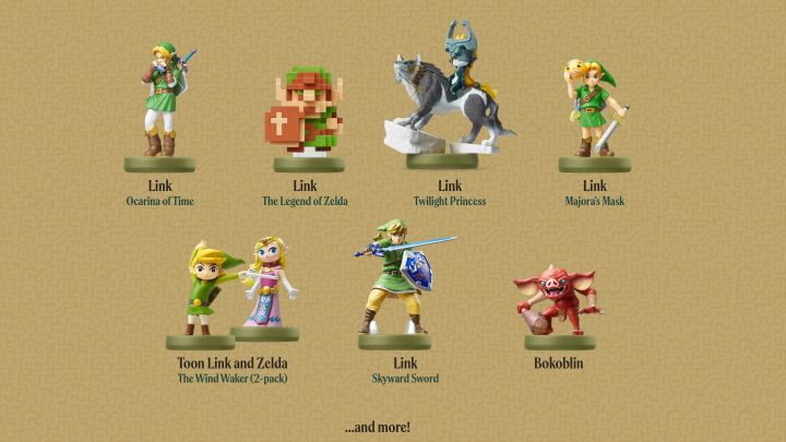 Das Spiel ist auch mit Amiibo-Figuren kompatibel, die zu anderen Teilen der The Legend of Zelda-Reihe gehören, was ihren Besitzern sicherlich gefallen wird – Zelda Tears of the Kingdom: Amiibo – Anhang – Zelda Tears of the Kingdom Guide