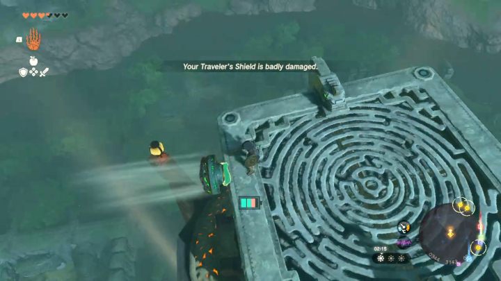 Der Skyview Tower der Thyphlo-Ruinen wird durch eine Plattform blockiert – Zelda TotK: Skyview Tower-Karte – Geheimnisse und Sammlerstücke – Zelda Tears of the Kingdom Guide