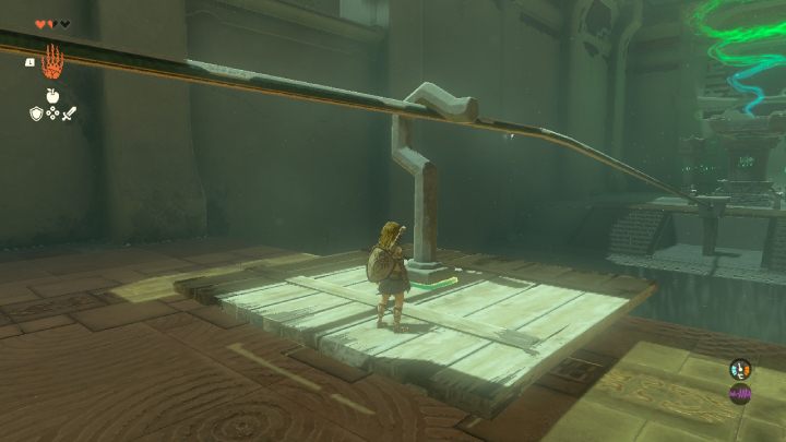 Springen Sie schnell auf die Plattform, die nach einer Weile in Richtung Altar rutscht – Zelda TotK: Ukouh Shrine – Sky – Zelda Tears of the Kingdom Guide