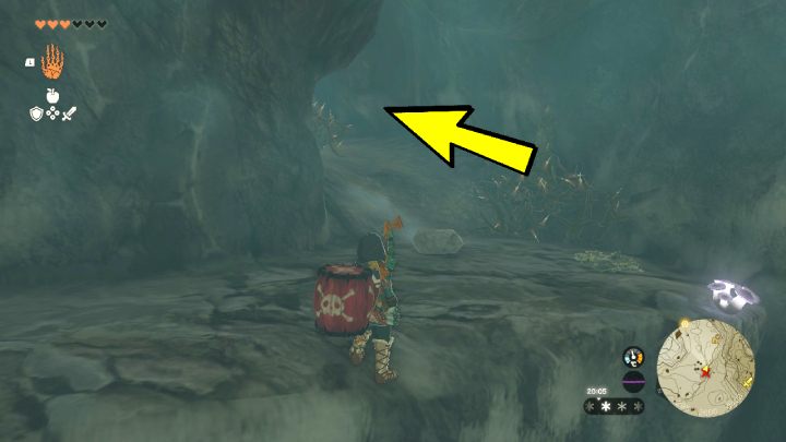 Springen Sie hoch und öffnen Sie den Gleiter, um in die Höhe zu fliegen – Zelda TotK: Tulin of Rito Village – Komplettlösung – Zelda Tears of the Kingdom Guide