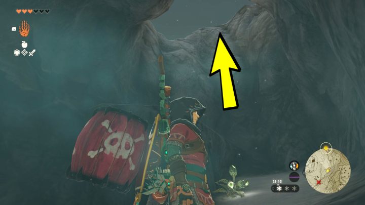 Am Ende finden Sie den Ausgang aus der Höhle – Zelda TotK: Tulin of Rito Village – Komplettlösung – Zelda Tears of the Kingdom Guide