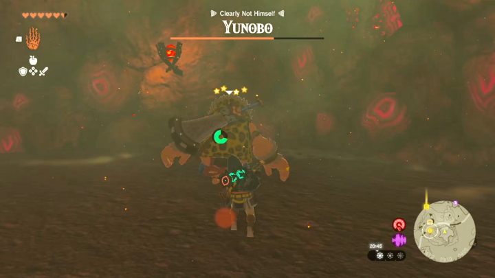 Vermeiden Sie angreifende Angriffe des Feindes – Zelda TotK: Yunobo of Goron City – Komplettlösung – Zelda Tears of the Kingdom Guide