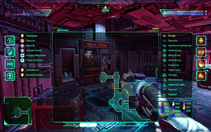 Ort: Bridge – System Shock Remake: Liste der Waffenmodifikationen – Secrets and Collectibles – System Shock Remake Guide