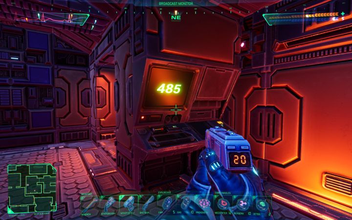 Die Tastaturkombination ist auf einem separaten Board erhältlich – Research Labs – System Shock Remake: Codeliste – Secrets and Collectibles – System Shock Remake Guide