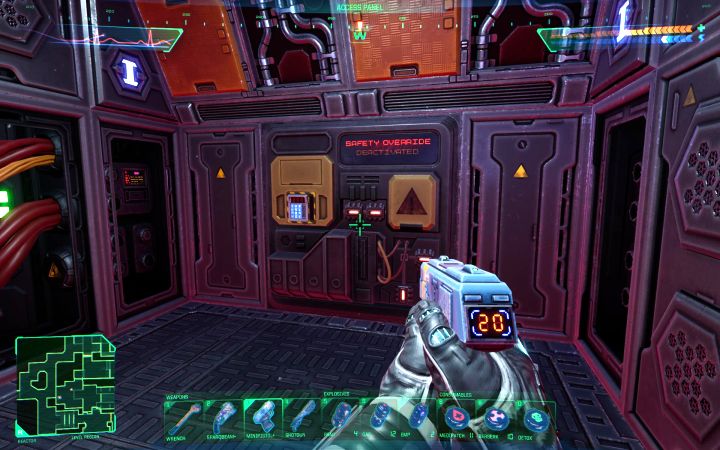 Sie können den Code im Safety Override-Raum auf der Westseite des Reaktors verwenden – System Shock Remake: Codeliste – Geheimnisse und Sammlerstücke – System Shock Remake Guide