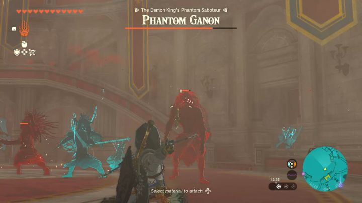 Es ist ziemlich einfach, den Angriffen der Phantom Ganons auszuweichen – Zelda TotK: Crisis at Hyrule Castle – Komplettlösung – Komplettlösung – Zelda Tears of the Kingdom Guide