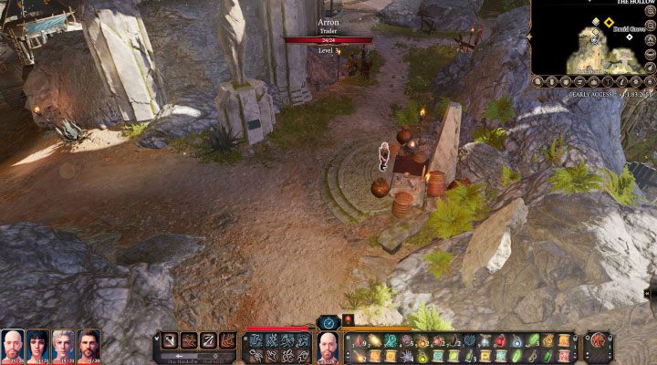 Trader Arron – Baldurs Gate 3: Druid Grove / Silvanus Grove-Karte – Weltatlas – Baldurs Gate 3-Leitfaden, Komplettlösung