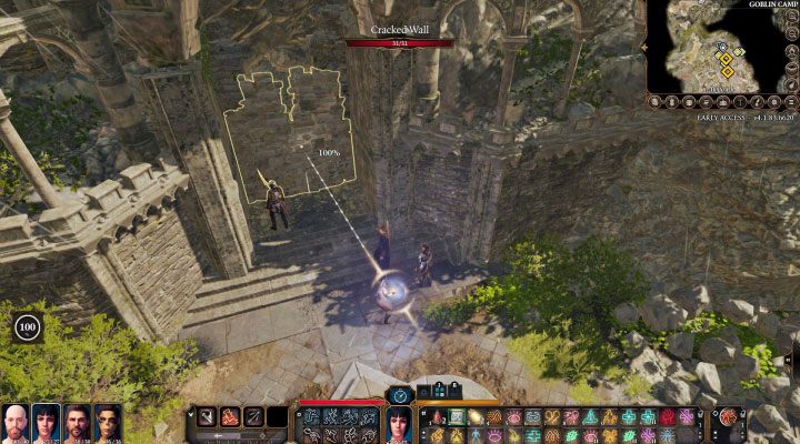Rissige Wand – Baldurs Gate 3: Goblin Camp – Karte – Weltatlas – Baldurs Gate 3 Leitfaden, Komplettlösung