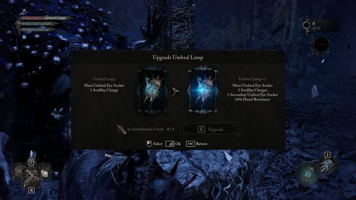 Die Umbral Lamp hat viele Verwendungsmöglichkeiten: Dank ihr können Sie bisher unzugängliche Orte erkunden, wichtige Gegenstände erhalten, in eine andere Welt reisen und vieles mehr – Lords of the Fallen: Umbral Lamp – Grundlagen – Lords of the Fallen Guide