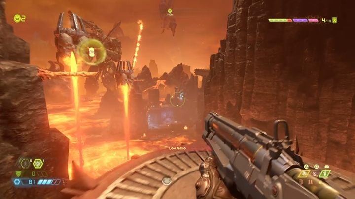 Gehen Sie weiter die Plattformen entlang und überqueren Sie die Türen – Komplettlösung für Doom Eternal: Exultia – Komplettlösung für Levels – Doom Eternal Guide