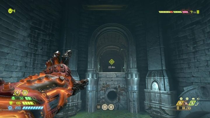 Gehen Sie weiter nach unten und springen Sie dann in ein riesiges Loch – Doom Eternal: Komplettlösung für Taras Nabad – Komplettlösung für Levels – Doom Eternal Guide