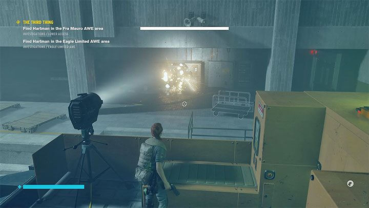 Remove the power core from the generator at the wall and use Levitate to place it in the slot available on the trains roof - Control AWE: The Third Thing walkthrough - Walkthrough - Control Guide
