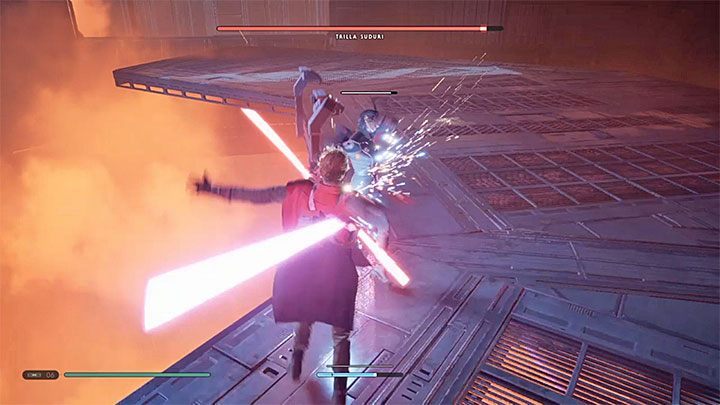 In comparison to previous battles with Second Sister this duel will not end prematurely - Chapter 6 Fortress Inquisitorius - game finale | Fallen Order Walkthrough - Main Story - Star Wars Jedi Fallen Order Guide