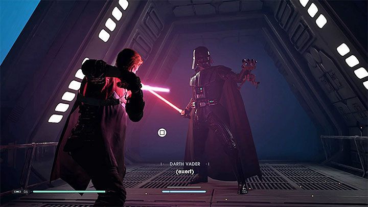 At the very end press the attack button to strike with your lightsaber - Chapter 6 Fortress Inquisitorius - game finale | Fallen Order Walkthrough - Main Story - Star Wars Jedi Fallen Order Guide